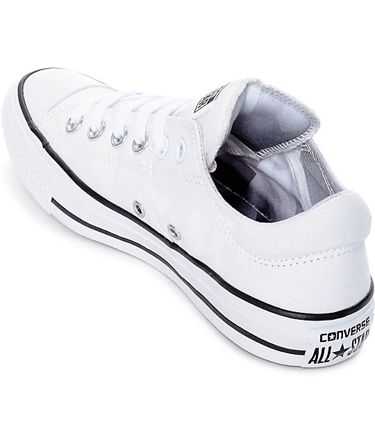 converse womens madison ox - white, OFF 