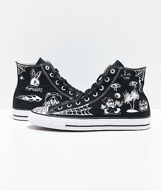 converse chuck taylor all star pro high skate shoes