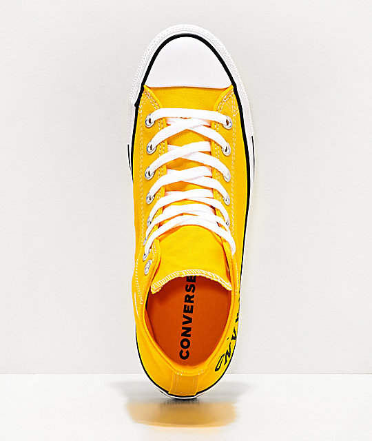 converse amarillos para niños