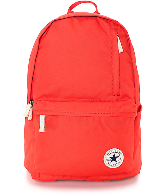 red converse rucksack