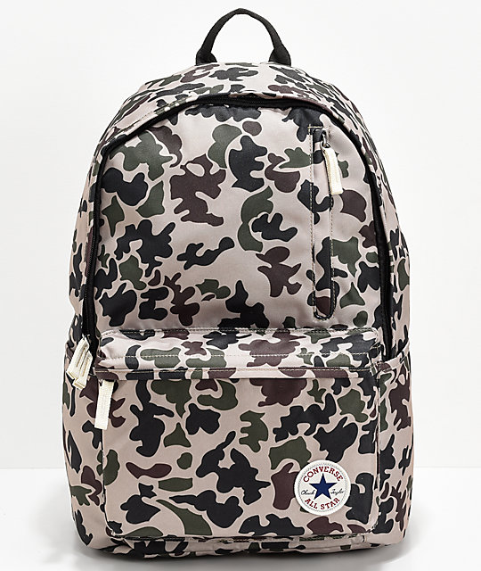 mochila converse camuflaje