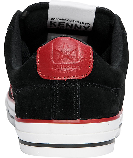 converse star player black red