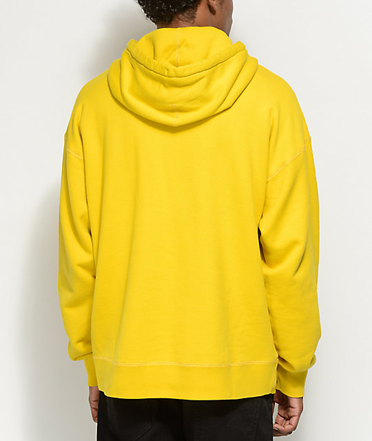 yellow converse hoodie