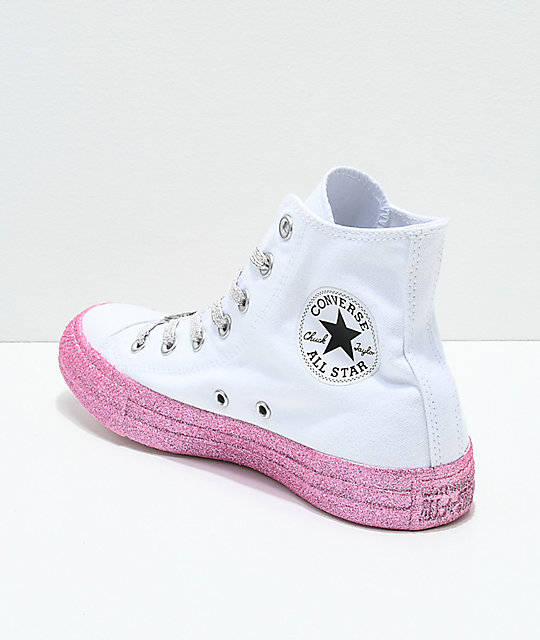 pink glitter converse uk