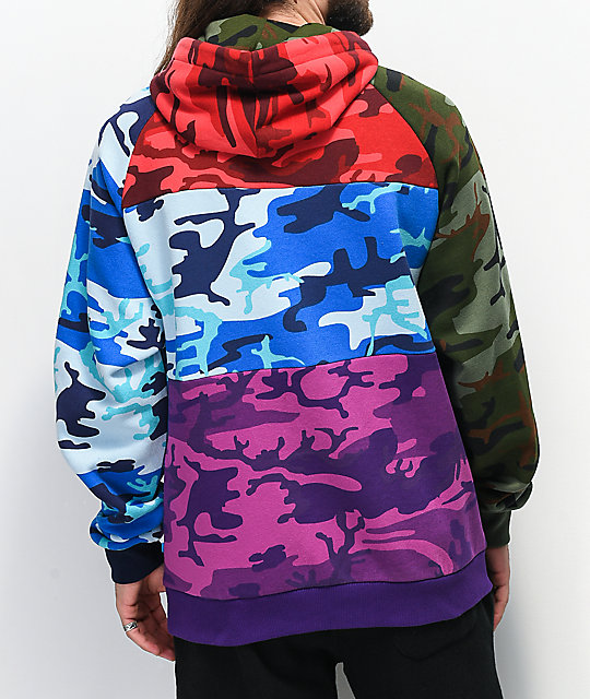 sudadera multicolor
