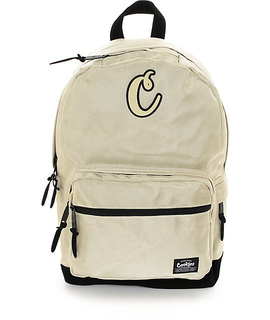 Cookies Daily Planner Smell Proof Cream Backpack | Zumiez