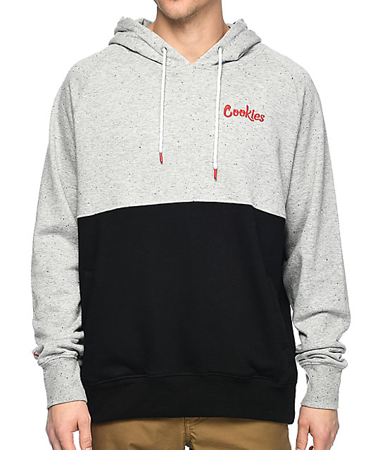 grey cookies hoodie