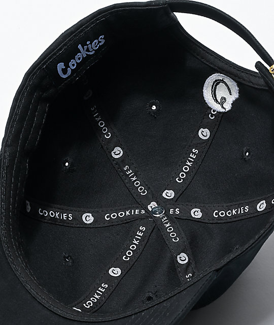 Cookies Thin Mint Black and White Strapback Hat Zumiez