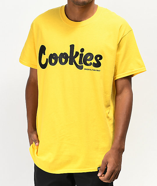 Cookies Thin Mint Yellow T Shirt Cookies Thin Mint Yellow T Shirt