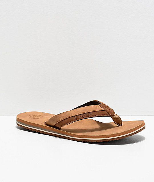 chanclas cuero