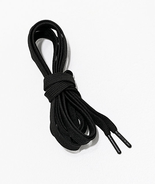 black and white flat laces