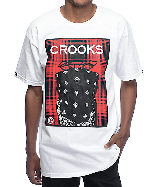 Crooks & Castles Crooksett White T-Shirt | Zumiez