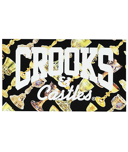 Crooks & Castles Trophy Sticker Zumiez.ca