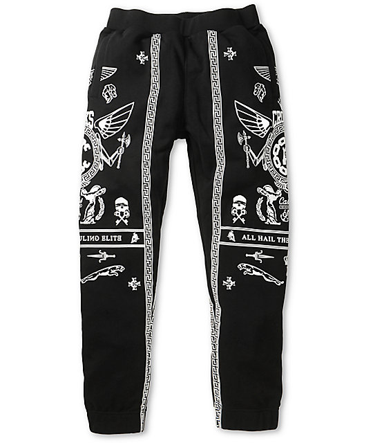 crooks and castles sweatpants