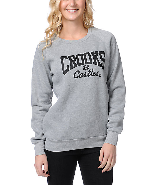 grey crooks and castles hoodie