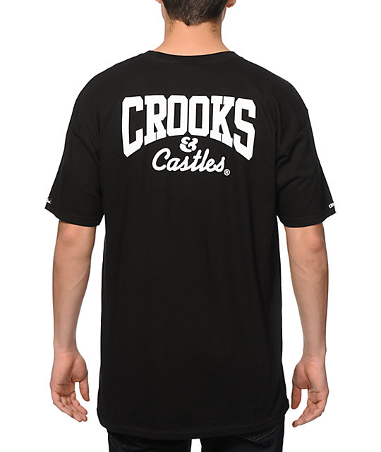 Crooks and Castles Core Logo T-Shirt | Zumiez