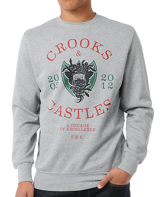 crooks and castles medusa sweatshirt