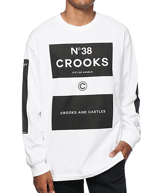Crooks and Castles No 38 Long Sleeve T-Shirt | Zumiez