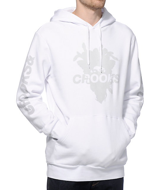 grey crooks and castles hoodie