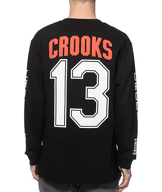 Crooks and Castles Standard Long Sleeve T-Shirt | Zumiez.ca