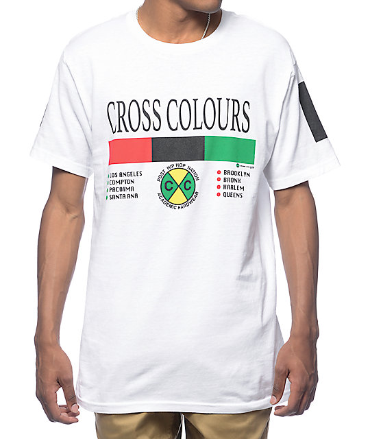 Cross Colours City White T-Shirt at Zumiez : PDP