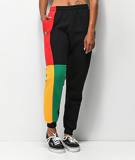 colorblock sweatpants