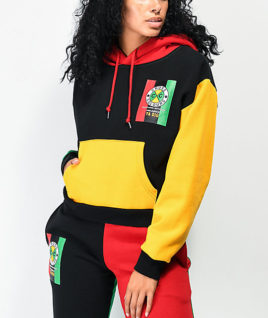 sudadera color block