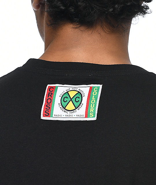 Cross Colours T-Boz Black T-Shirt | Zumiez