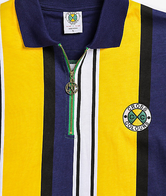 camisa tipo polo amarilla