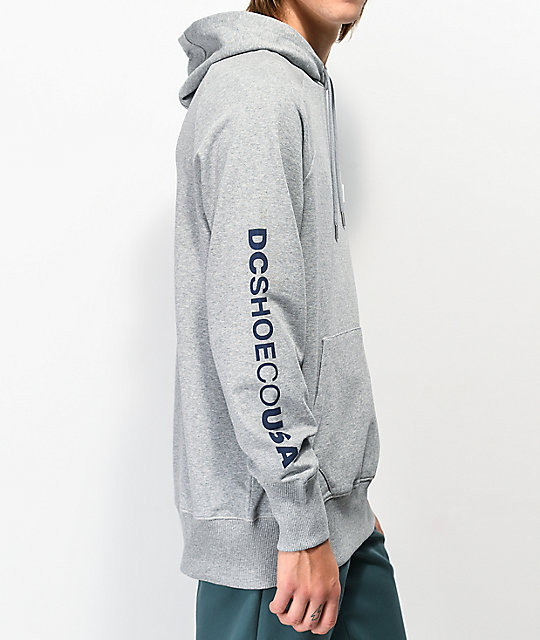 grey hoodie and sweatpants