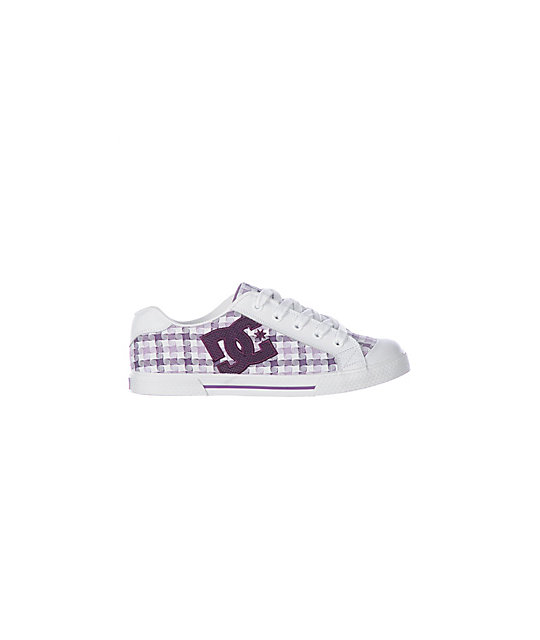 dc shoes chelsea plaid