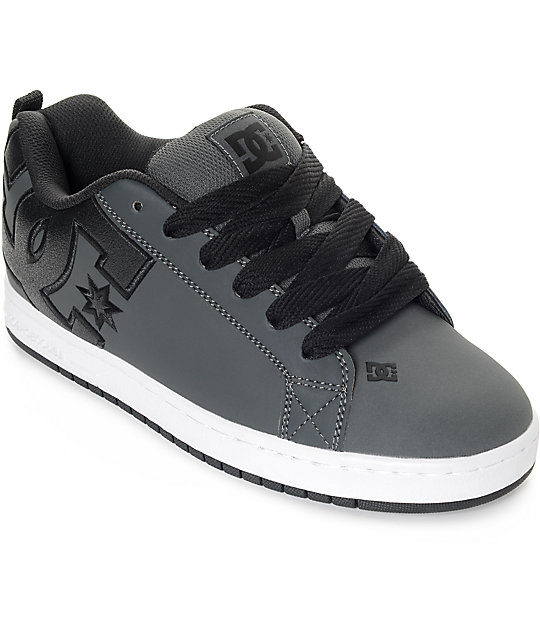gray dc shoes
