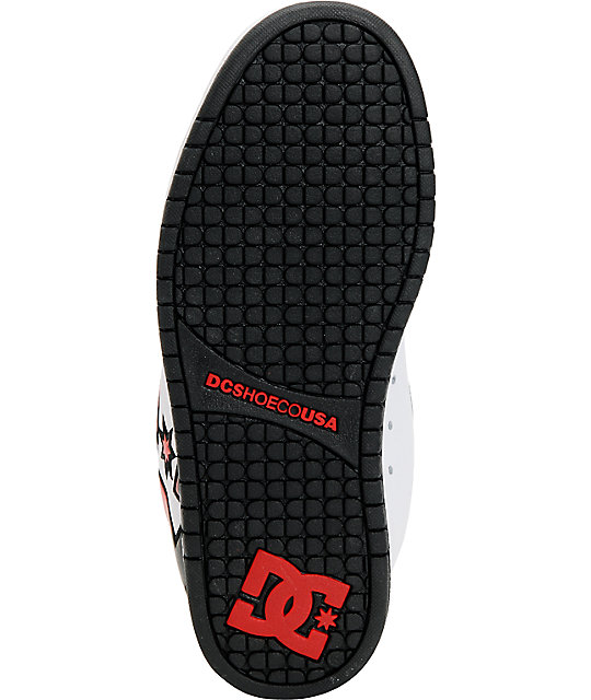 DC Court Graffik SE White & Rasta Skate Shoes Zumiez DC Court Graffik SE White & Rasta Skate Shoes Zumiez