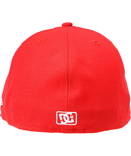 red dc hat