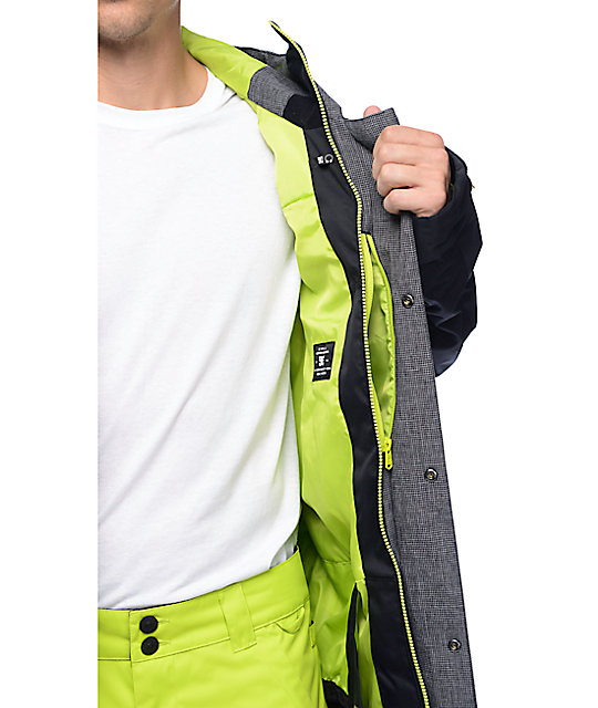 DC DCLA Black 10K Snowboard Jacket | Zumiez