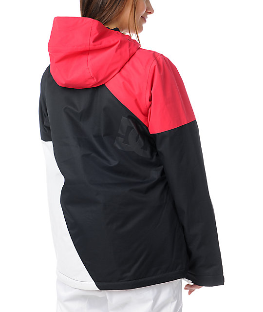 DC Fuse Pink & Black 5K Snowboard Jacket | Zumiez