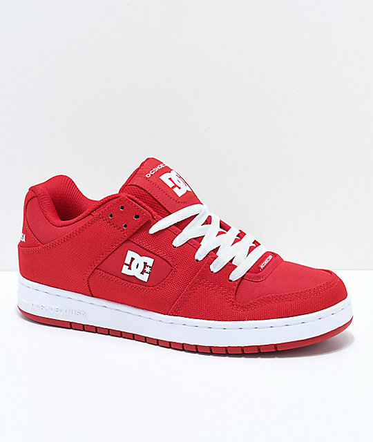 red dc shoes