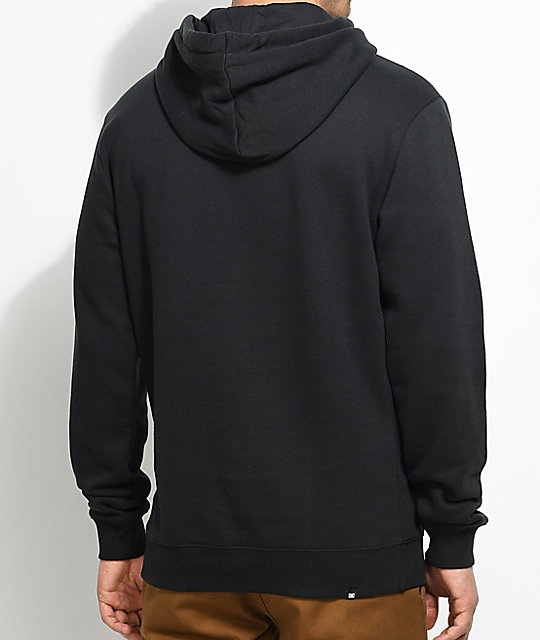 721+ Black Pullover Hoodie Mockup DXF Include