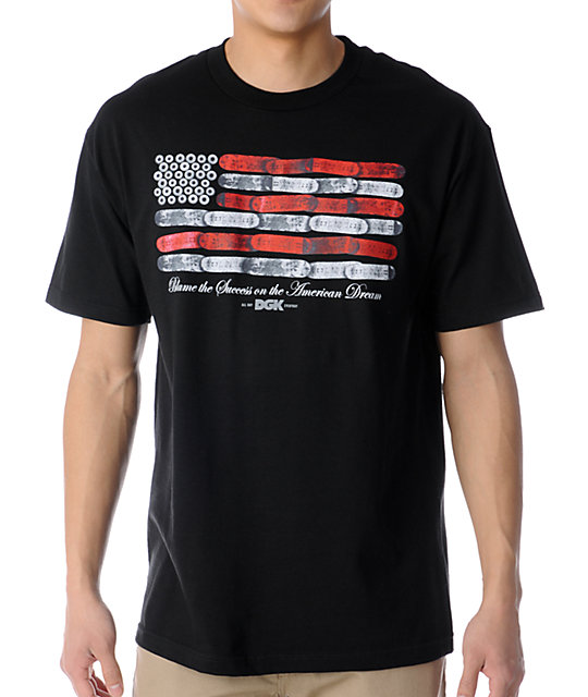 DGK American Dream Black T-Shirt | Zumiez