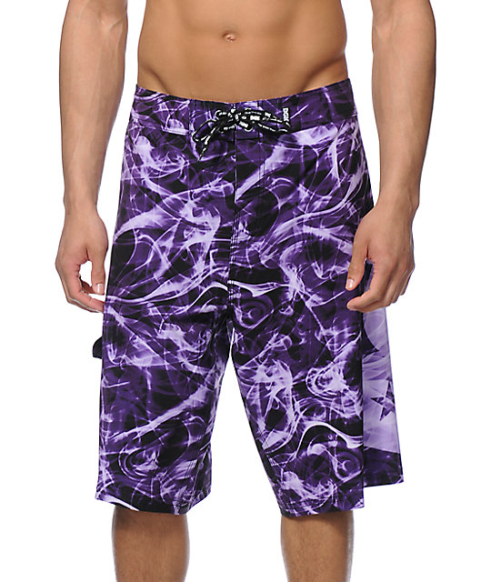 DGK Purple Haze 23 Board Shorts | Zumiez