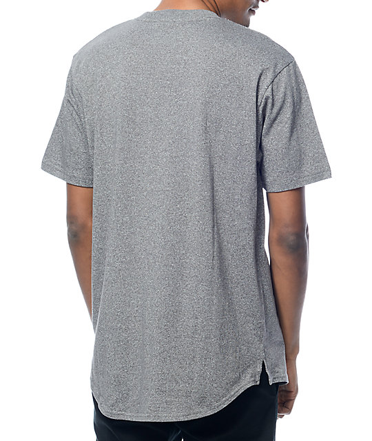 DGK School Yard Grey Long T-Shirt | Zumiez