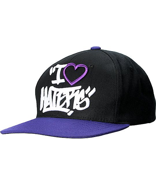 i heart haters snapback