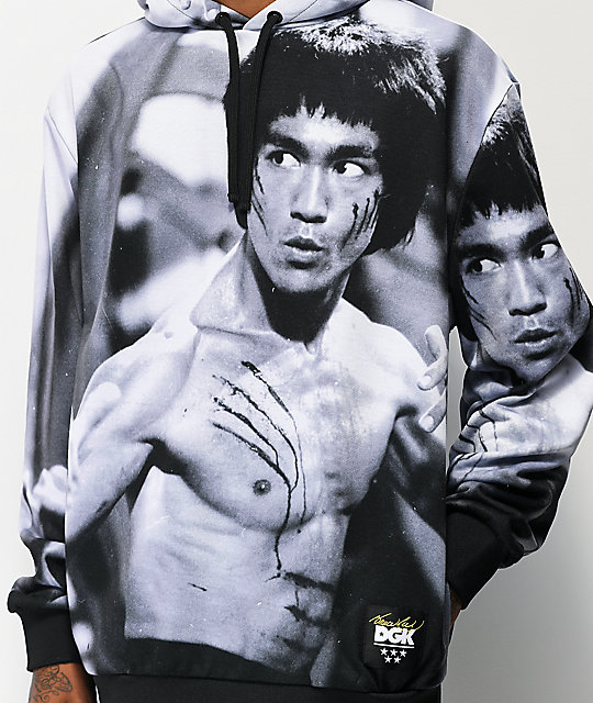 bruce lee black and white images