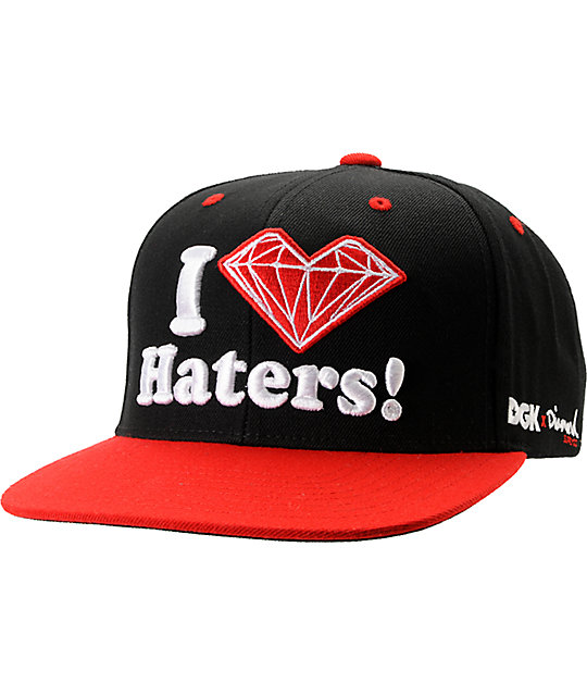 dgk i love haters hat