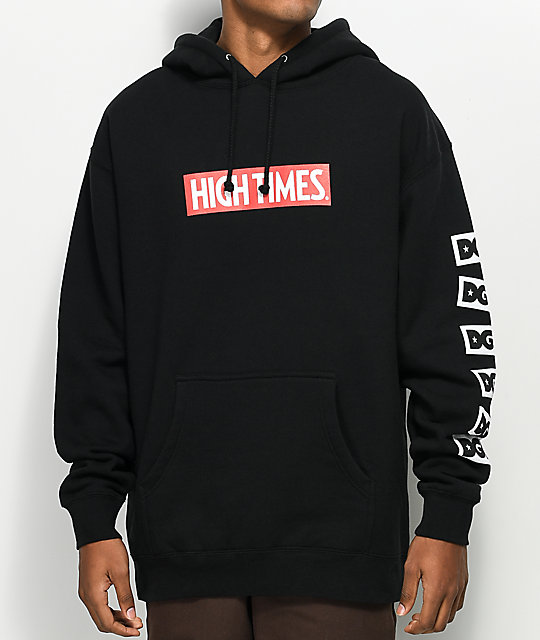 DGK x High Times Black Hoodie | Zumiez.ca