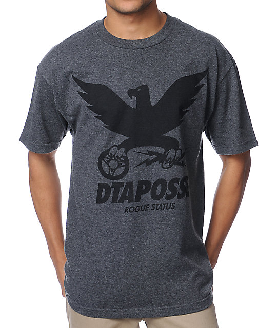 DTA Member Charcoal T-Shirt | Zumiez