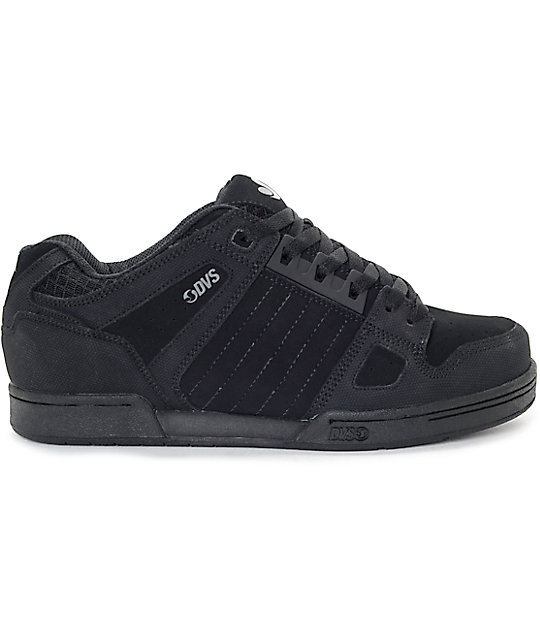 DVS Celsius Diamond All Black Skate Shoes | Zumiez