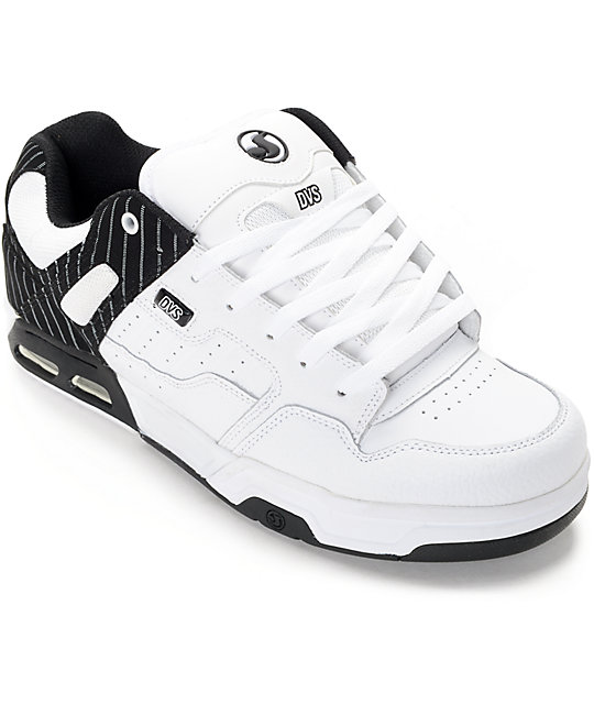 DVS Enduro Heir White & Black Skate Shoes