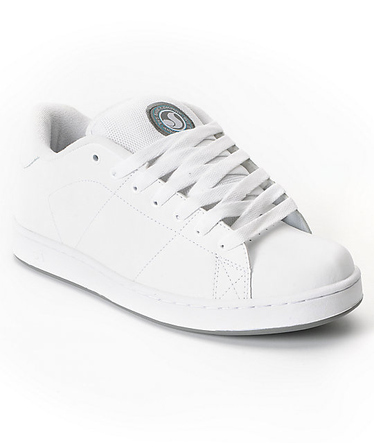 DVS Revival White Leather Skate Shoe at Zumiez : PDP