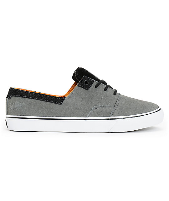 DVS Torey 2 Grey Suede Skate Shoes Zumiez